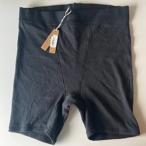 Black SKIMS biker shorts new with tags never worn